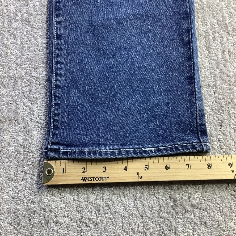 True Religion Ricky SN Flap Relaxed Straight Jeans Blue Size 33 x‎ 34 NWT